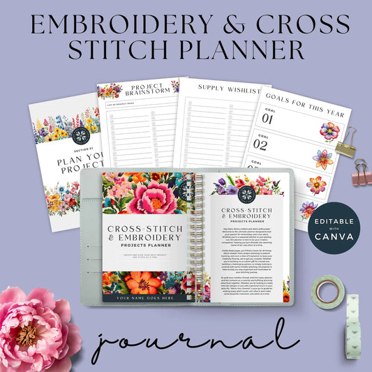 Embroidery & Cross Stitch Planner